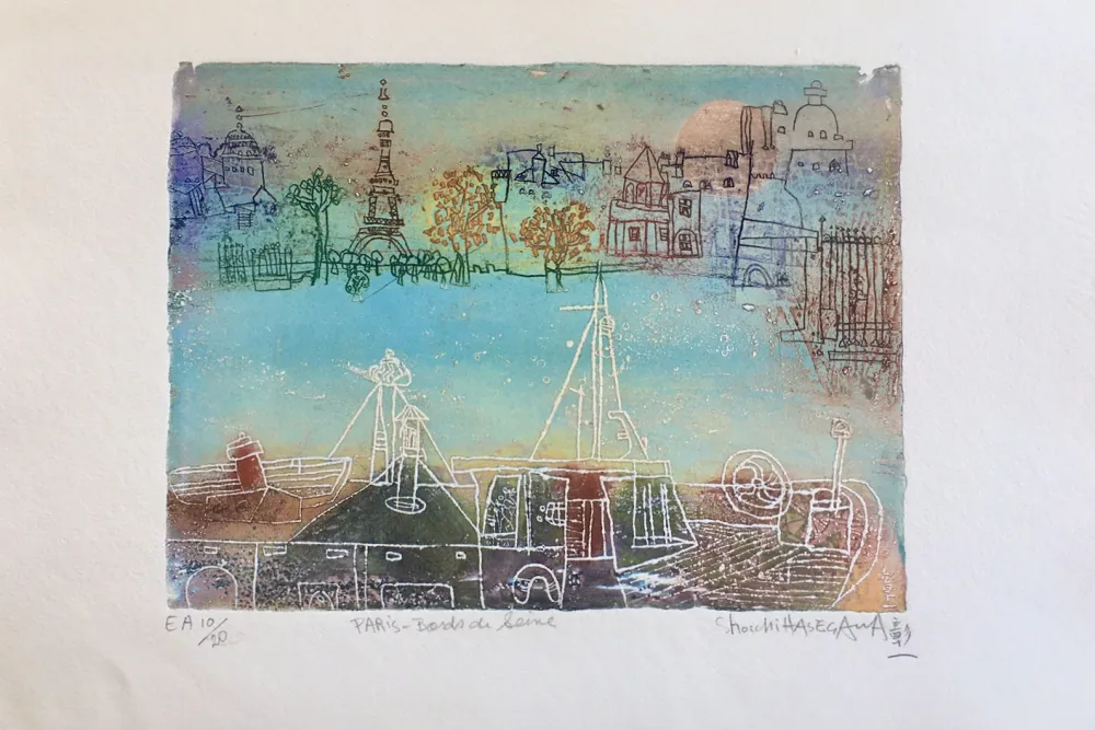 彫版 Hasegawa - Paris 