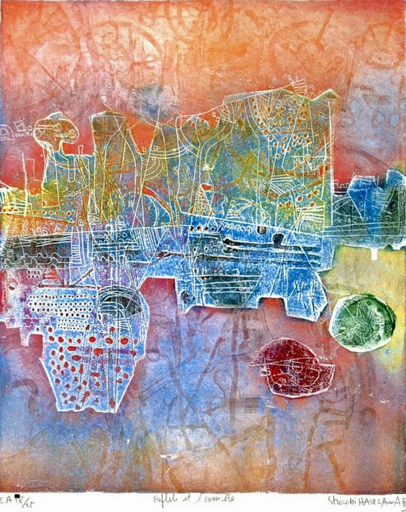 彫版 Hasegawa - Reflets et Lumière 