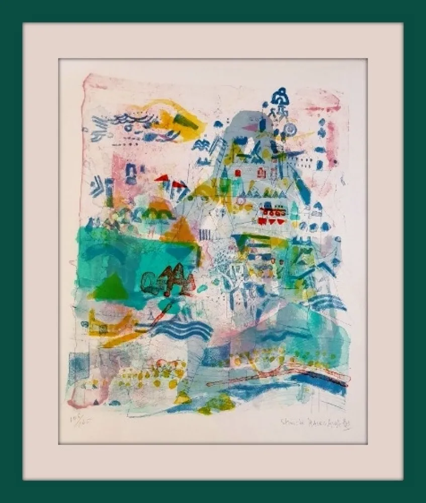 リトグラフ Hasegawa - Saint-Nazaire