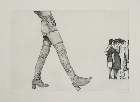 エッチング Häsler - Titre inconnu