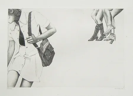 エッチング Häsler - Titre inconnu