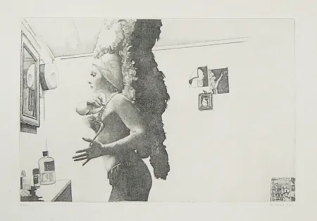 エッチング Häsler - Titre inconnu