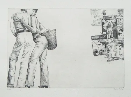 エッチング Häsler - Titre inconnu