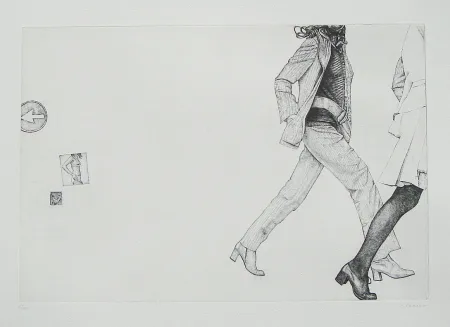 エッチング Häsler - Titre inconnu