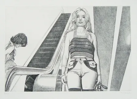 エッチング Häsler - Titre inconnu