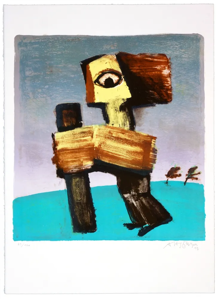 リトグラフ Haugen Sørensen - Sans titre