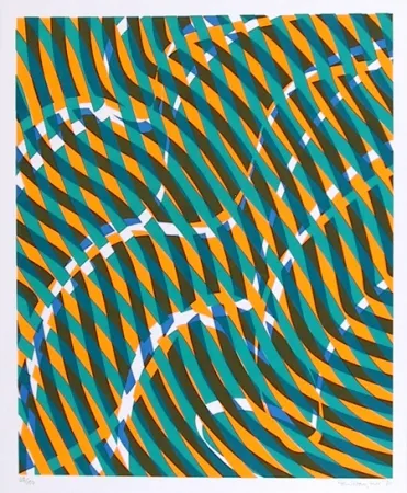 シルクスクリーン Hayter - #1 from the Aquarius Suite