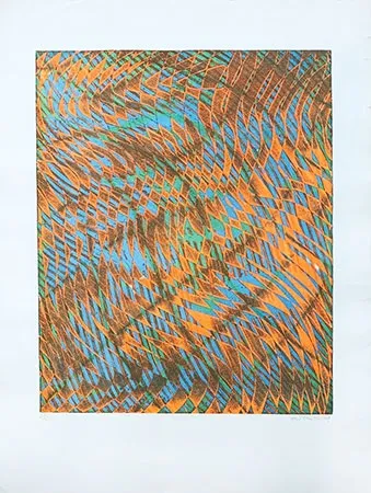 彫版 Hayter - Caribbean sea