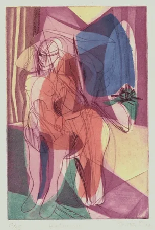 エッチング Hayter - Centauresse