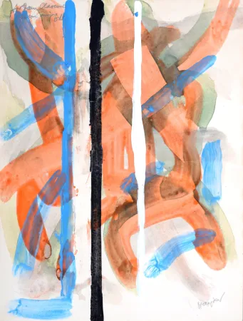 技術的なありません Hayter - Composition, circa 1980 - Hand-signed