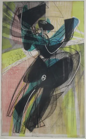 エッチングと　アクチアント Hayter - Danse du Soleil