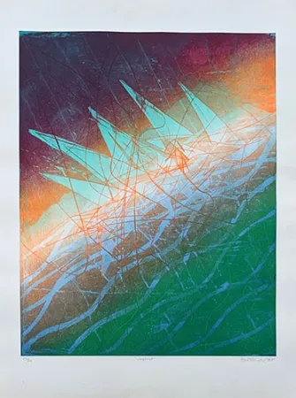 彫版 Hayter - Fastnet