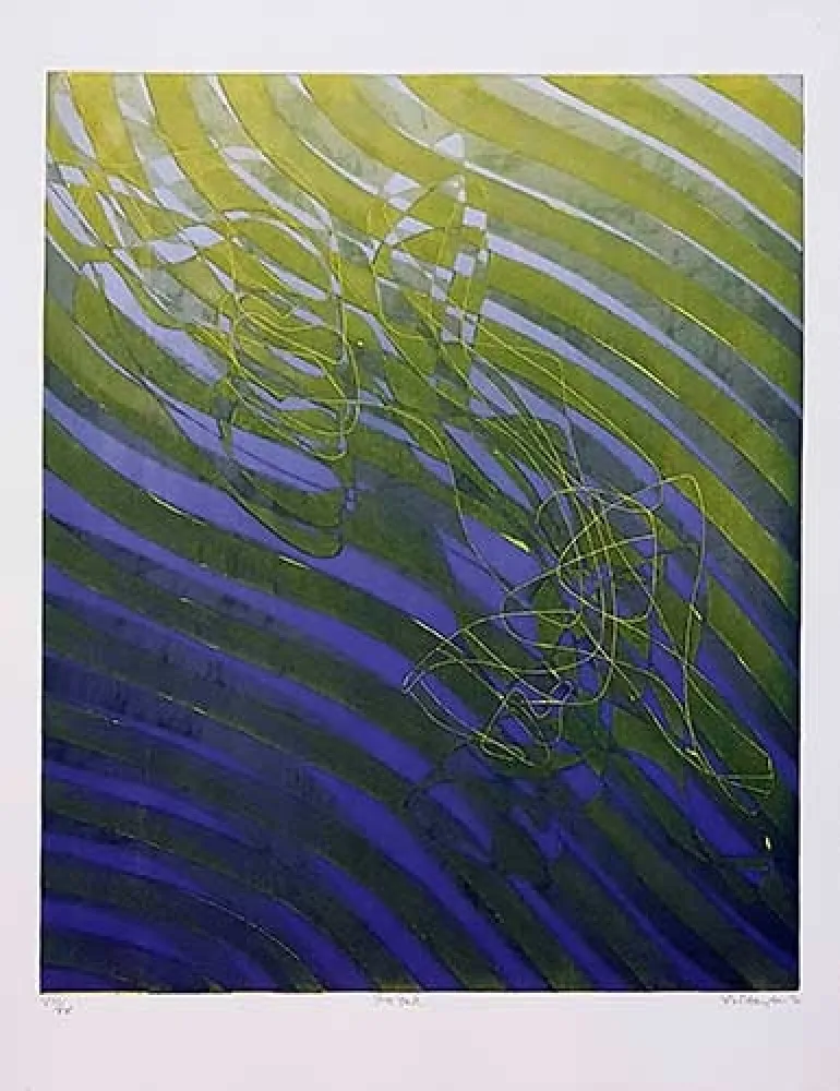 彫版 Hayter - Free fall