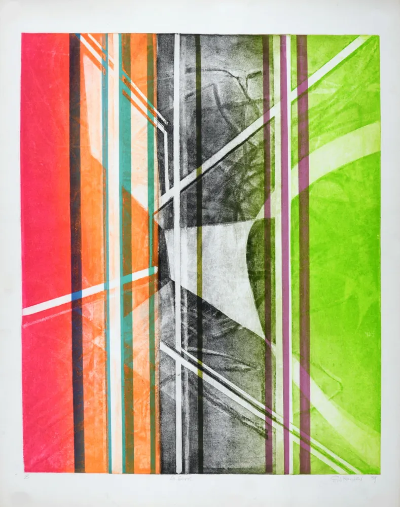 彫版 Hayter - La Serre, c. 1979 - Hand signed!