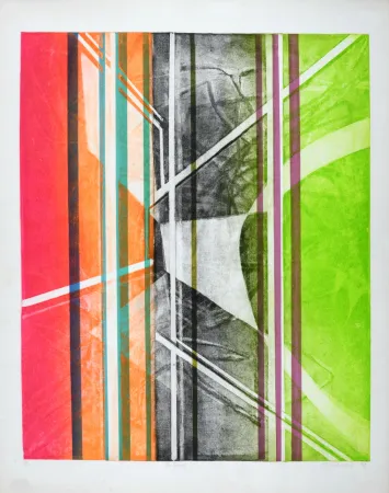 彫版 Hayter - La Serre, c. 1979 - Hand signed!