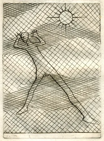 エッチング Hayter - Metamorphosis of Love (Faust's Metamorphosis)