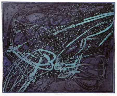 彫版 Hayter - Perseides