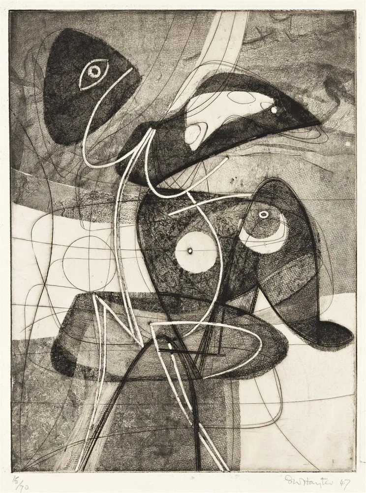 エッチング Hayter - Personnage virtuel