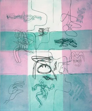 エッチング Hayter - Scrap Book