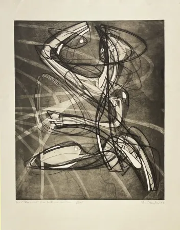 彫版 Hayter - Sorcier - Wizard