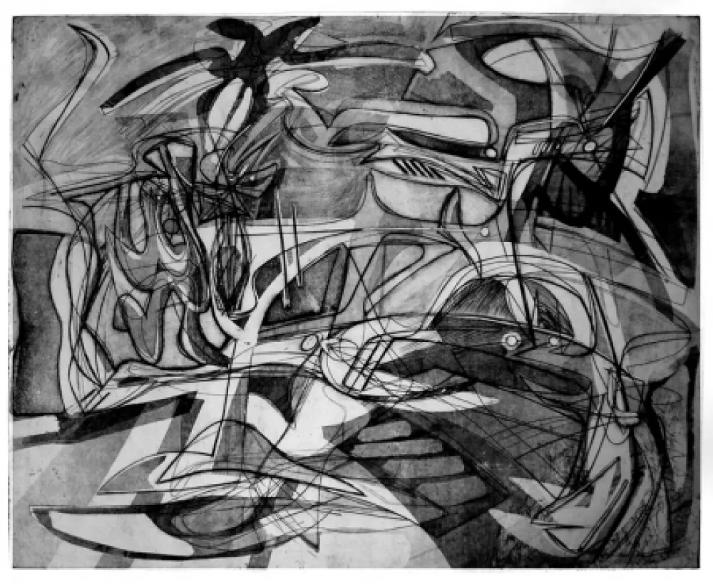 彫版 Hayter - Tropique du cancer