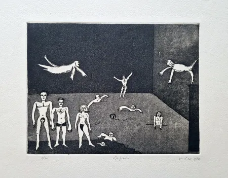 エッチング Haz - La piscina