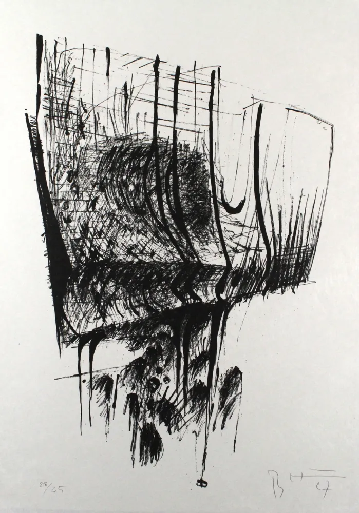 リトグラフ Heiliger - Komposition II