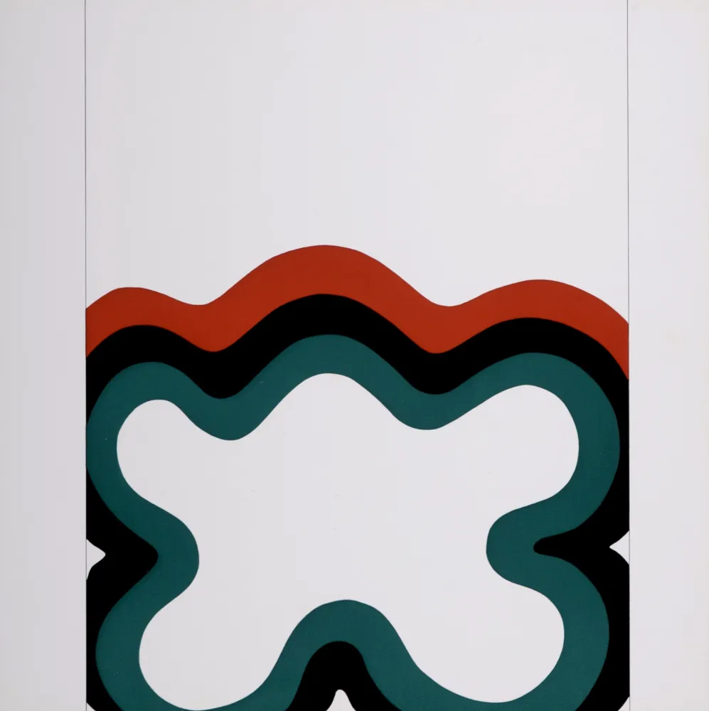 シルクスクリーン Held - White Goddess, 1967 - Very scarce!