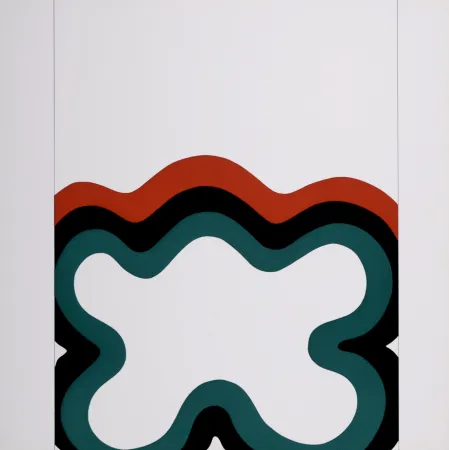 シルクスクリーン Held - White Goddess, 1967 - Very scarce!