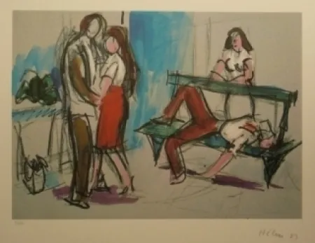 シルクスクリーン Helion - Autre ville