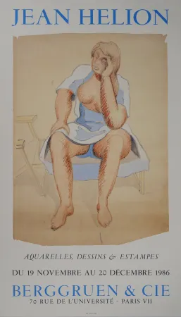 挿絵入り本 Helion - Modèle à la robe ouverte