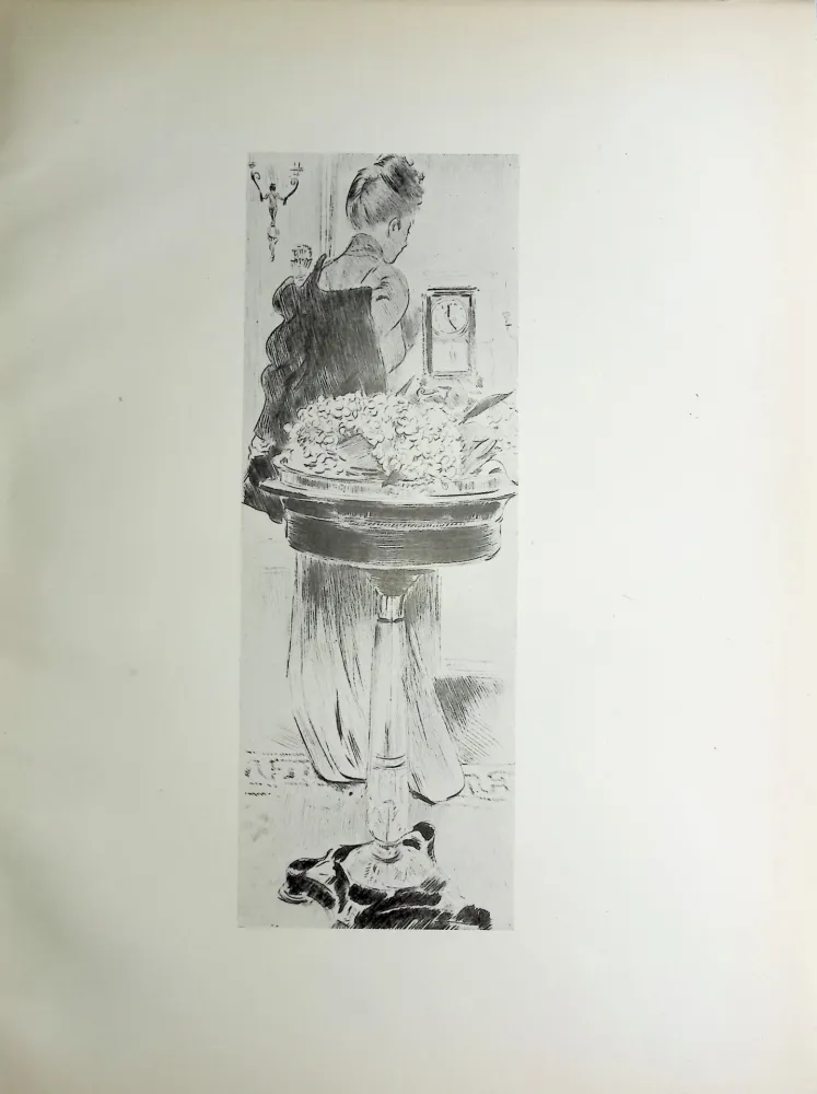 掲示 Helleu - La jardinière empire