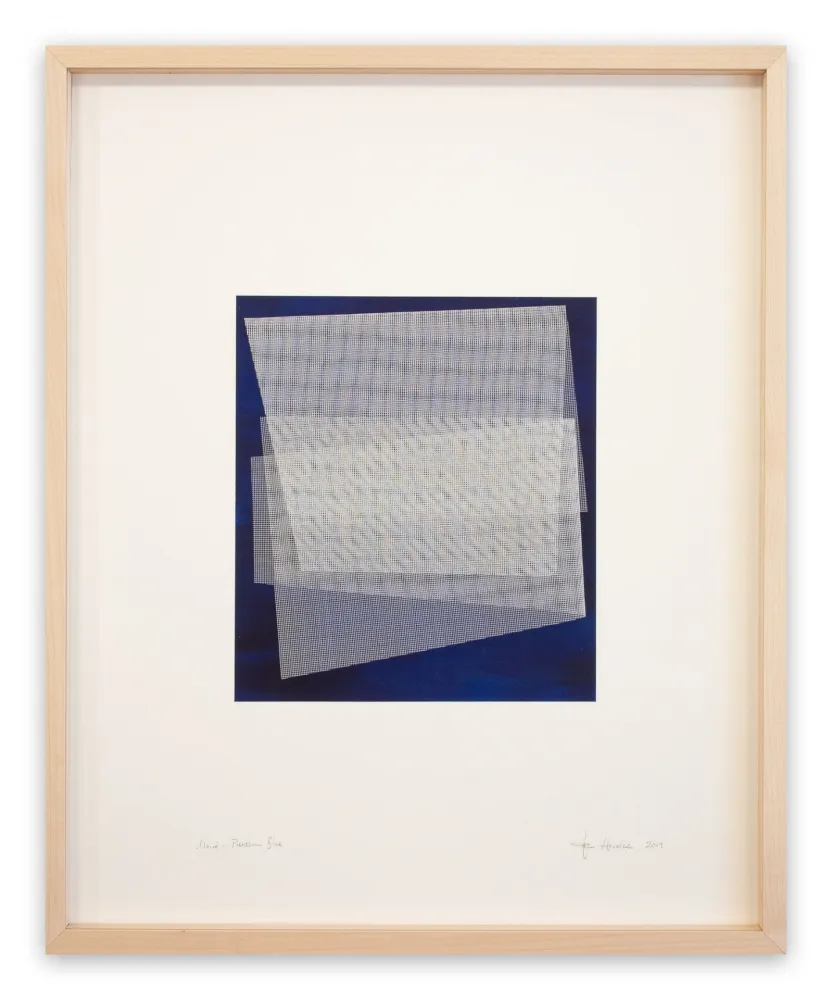 技術的なありません Henderson - Moiré Prussian Blue 