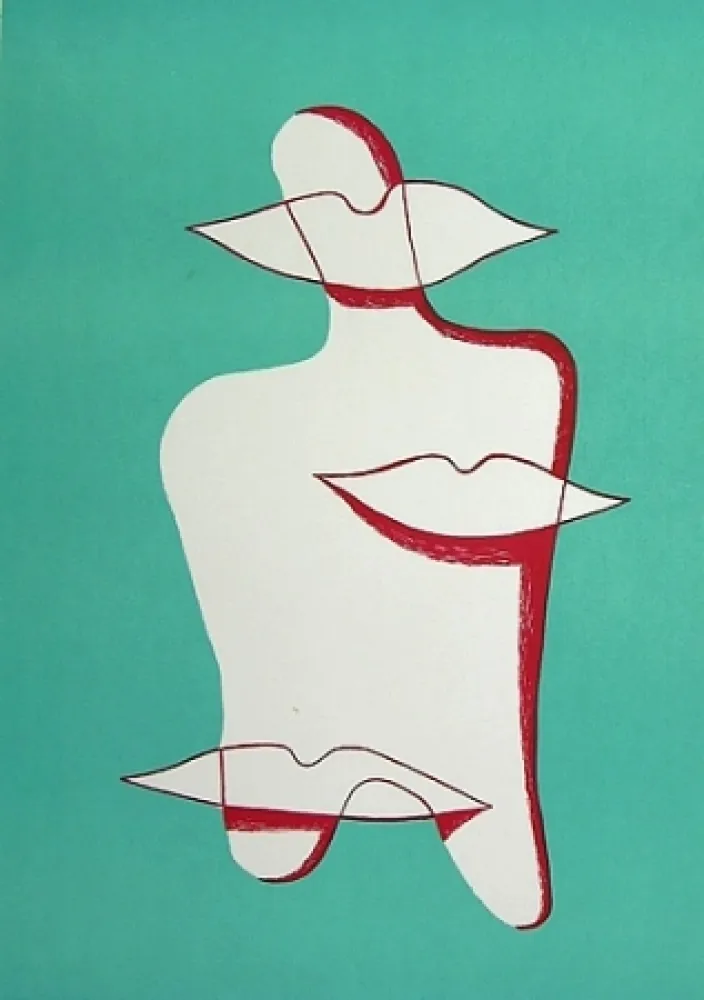 リトグラフ Henry - Senza titolo