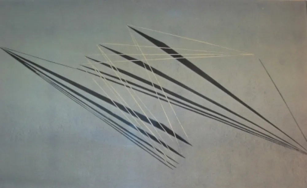 リノリウム彫版 Herberth - Untitled