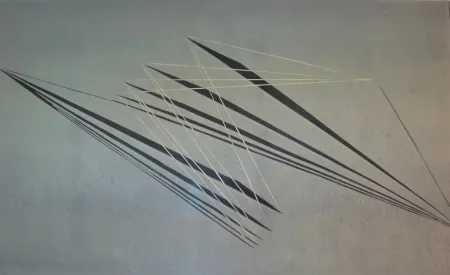 リノリウム彫版 Herberth - Untitled