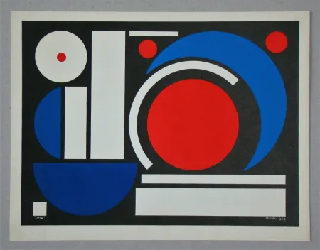 ステンシル Herbin - Une, 1949