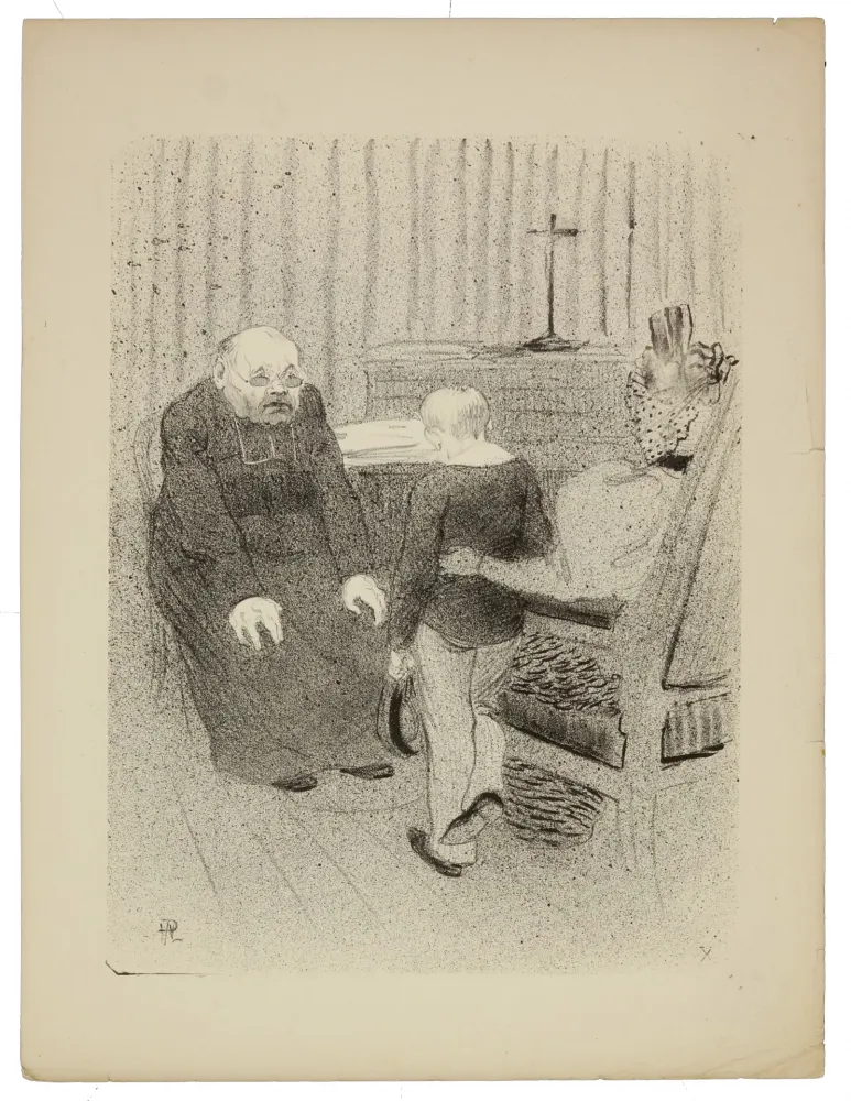 リトグラフ Hermann-Paul - 10. Le tour