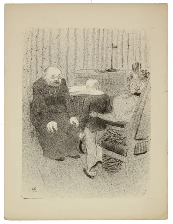 リトグラフ Hermann-Paul - 10. Le tour