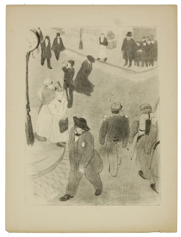 リトグラフ Hermann-Paul - 2. L'uniforme