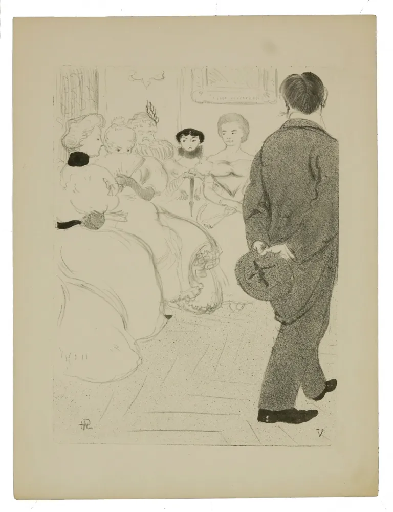 リトグラフ Hermann-Paul - 5. Rien des agences