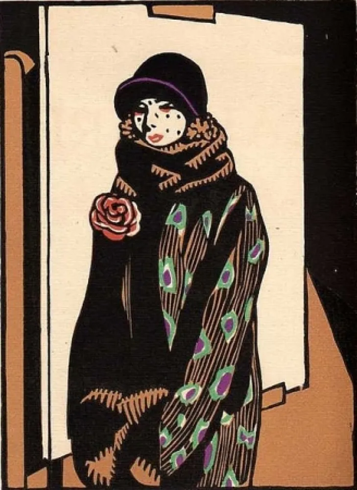 挿絵入り本 Hermann-Paul - Le calvaire