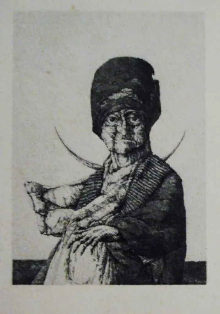 エッチングと　アクチアント Hernandez - La anunciada