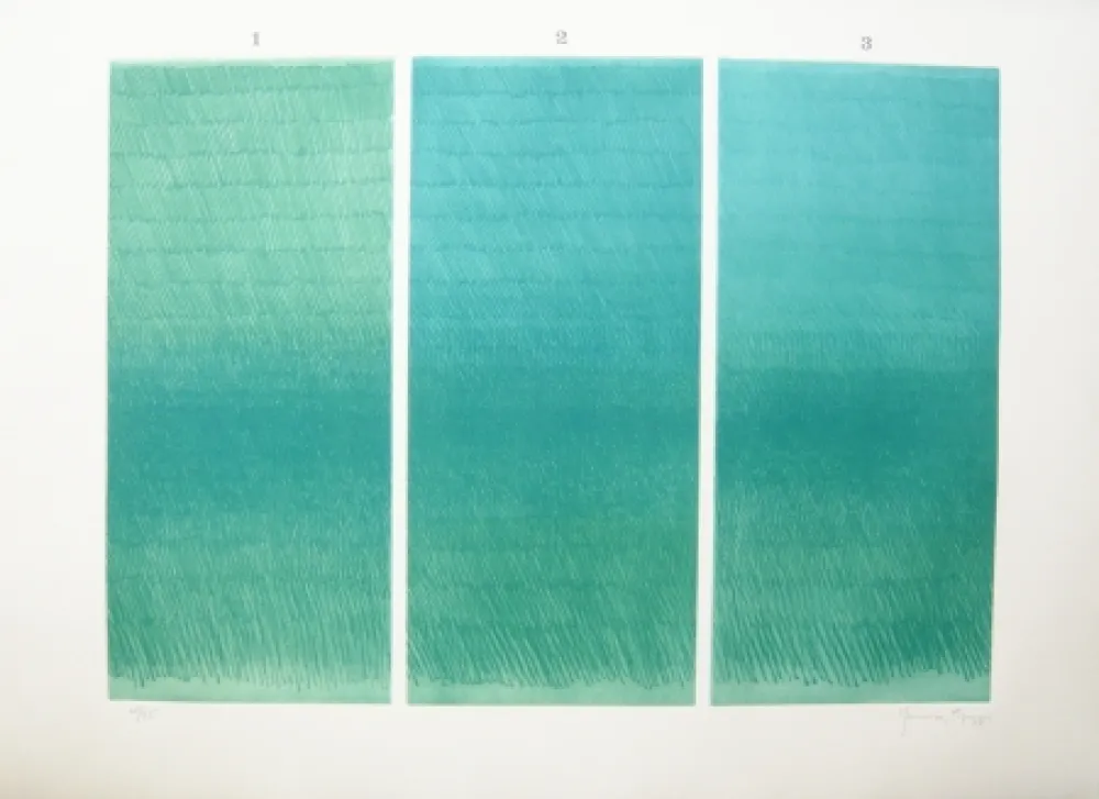 彫版 Hernandez Pijuan - 1-2-3