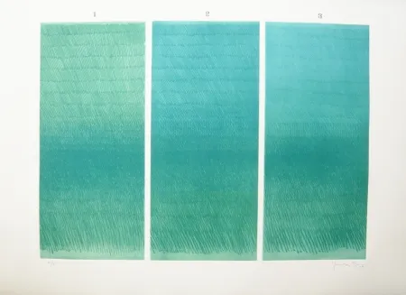 彫版 Hernandez Pijuan - 1-2-3