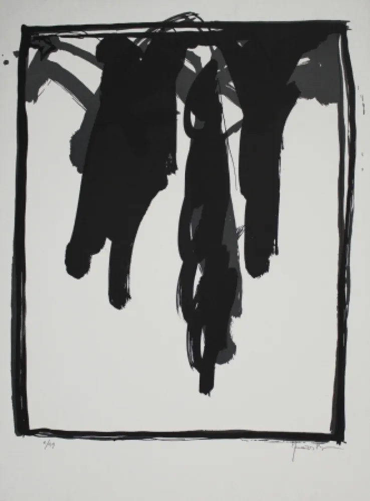 リトグラフ Hernandez Pijuan - A.L. Barcelona-III