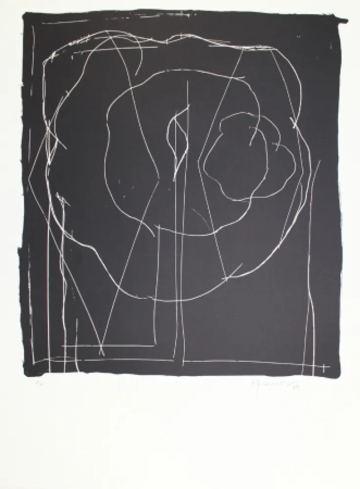 リトグラフ Hernandez Pijuan - A.L. Barcelona-IV