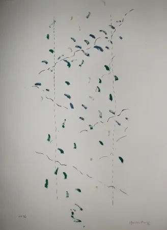 リトグラフ Hernandez Pijuan - A.L. Osaka (avant-la-lettre Osaka)