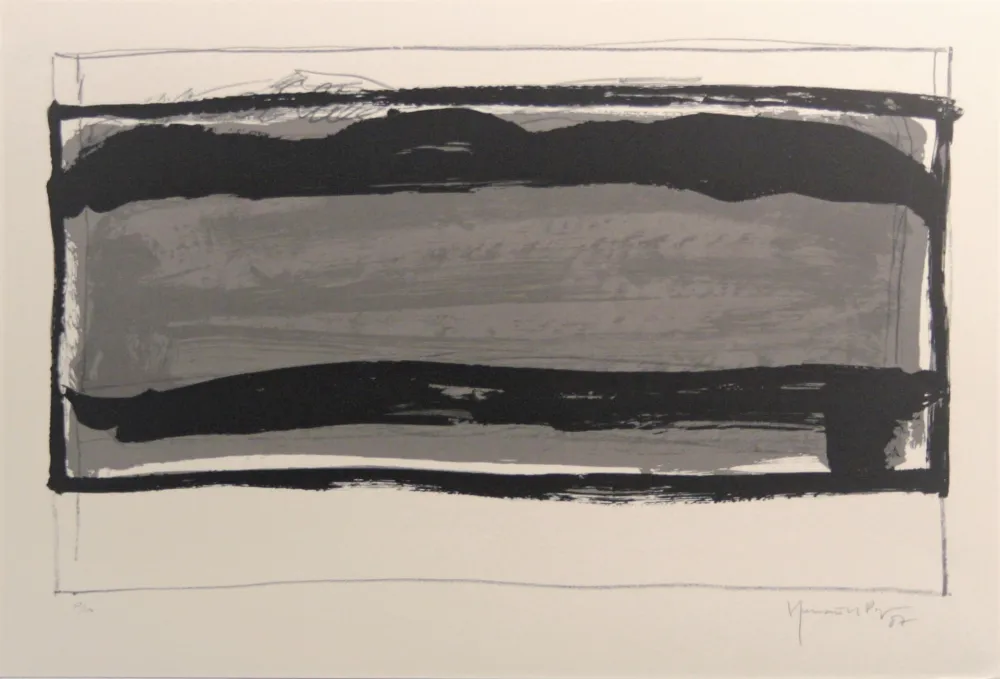 リトグラフ Hernandez Pijuan - Carpeta 12 aniversari Galeria Joan Prats