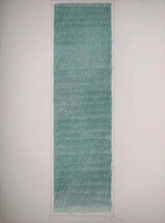 リトグラフ Hernandez Pijuan - Cartel avant la lettre de las exposiciones Galeria Joan Prats y Galeria Ciento